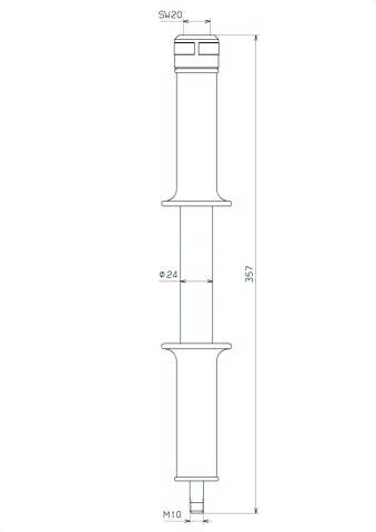DEHN 745400 EG TI EKV Erdungsgriff 1St.
