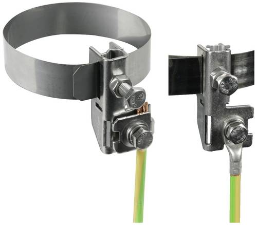DEHN Bandrohrschelle 540104 NIRO f. Rd 6-8/10 od. 4-50qmm GSG