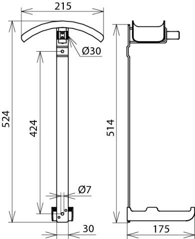 DEHN 700000 HV EKV ES30 Haltevorrichtung 1St.