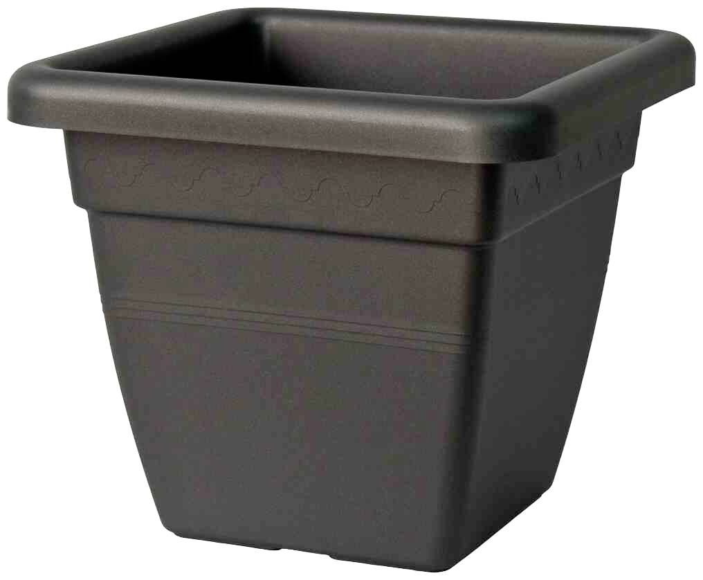 Euro3plast Krea 1705.62Pflanzgefäß Kunststoff Anthrazit