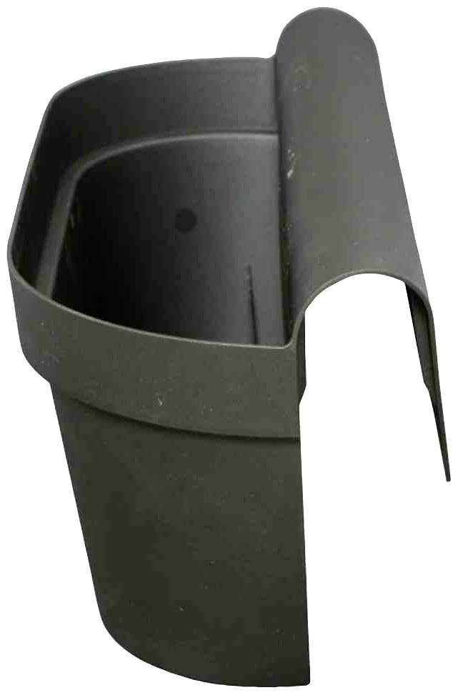 Euro3plast Cassetta Up 3059.62Pflanzkasten Kunststoff Anthrazit
