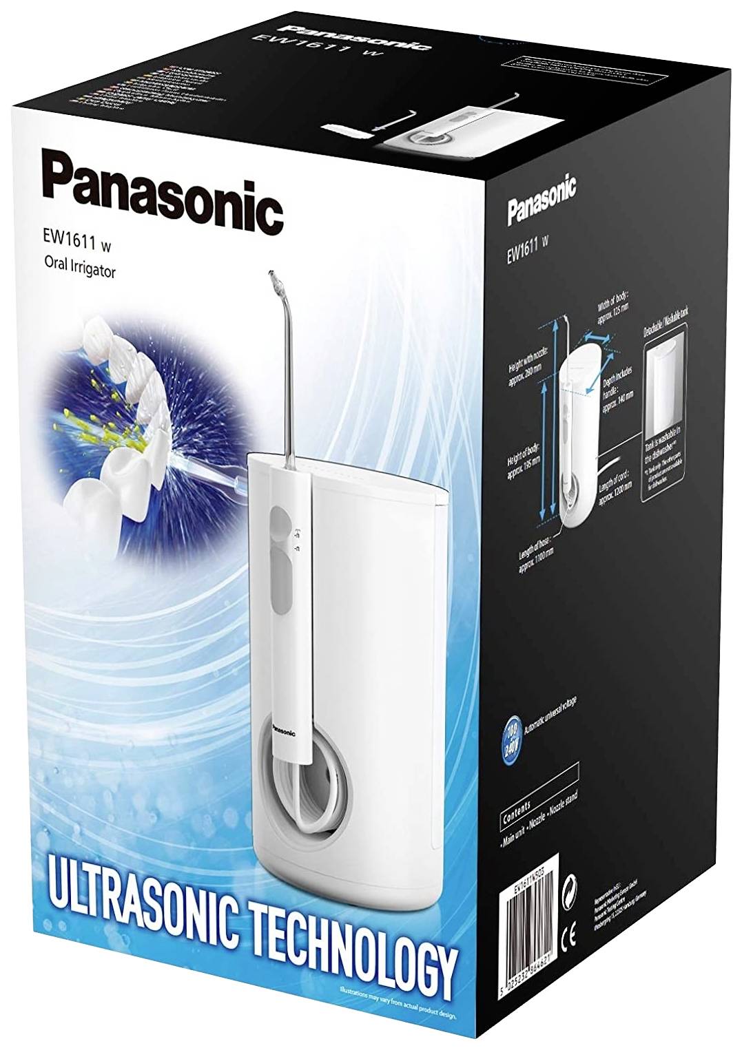 Panasonic Ultra Sonic Stream EW1611W503 Munddusche