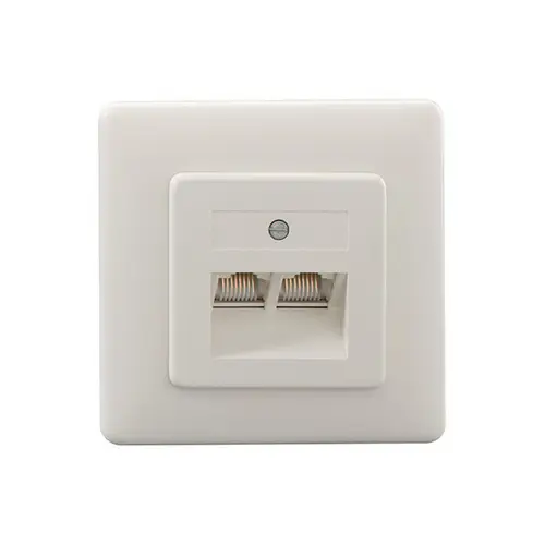 Rutenbeck UAE 8/8(8/8) Up rw Netzwerkdose Unterputz Einsatz mit Zentralplatte und Rahmen Weiß Rutenbeck UAE 8/8(8/8) Up rw Netzwerkdose Unterputz Einsatz mit Zentralplatte und Rahmen Weiß