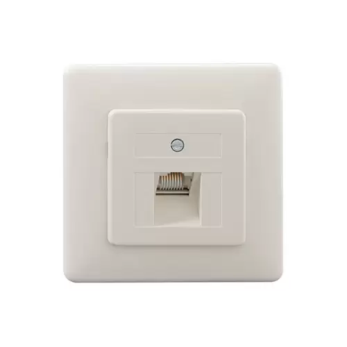 Rutenbeck UAE 8(8) Up rw Netzwerkdose Unterputz Einsatz mit Zentralplatte und Rahmen Weiß Rutenbeck UAE 8(8) Up rw Netzwerkdose Unterputz Einsatz mit Zentralplatte und Rahmen Weiß