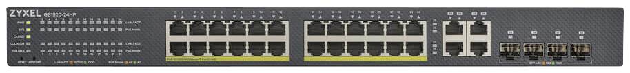 ZyXEL GS1920-24HPv2 GS1920-24HPv2 Netzwerk Switch 24 + 4 Port