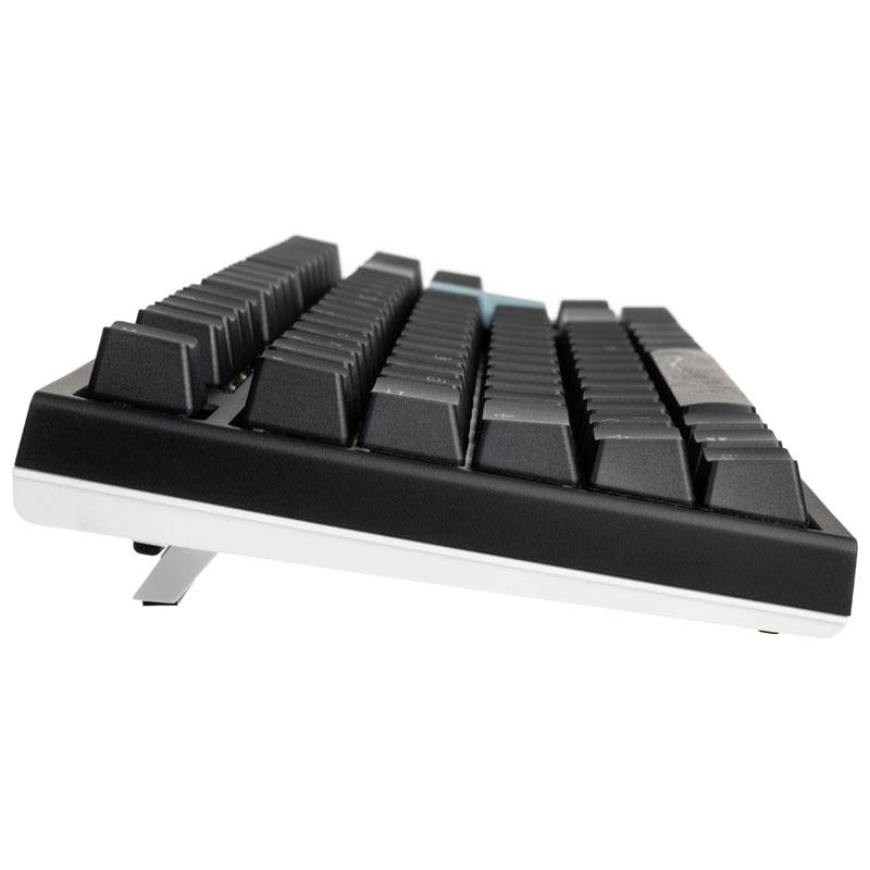 Ducky ONE 2 USB Tastatur, Gaming-Tastatur Deutsch, QWERTZ Schwarz, Weiß Switch: Brown