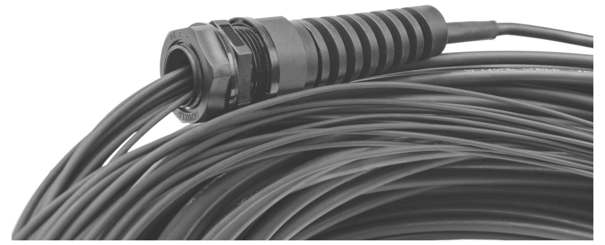 Digitus DK-2433CU100BK-BBB Glasfaser LWL Anschlusskabel 100m Schwarz [12x LC/UPC-Stecker - 12x LC/UPC-Stecker] 50/125 µ Multimode
