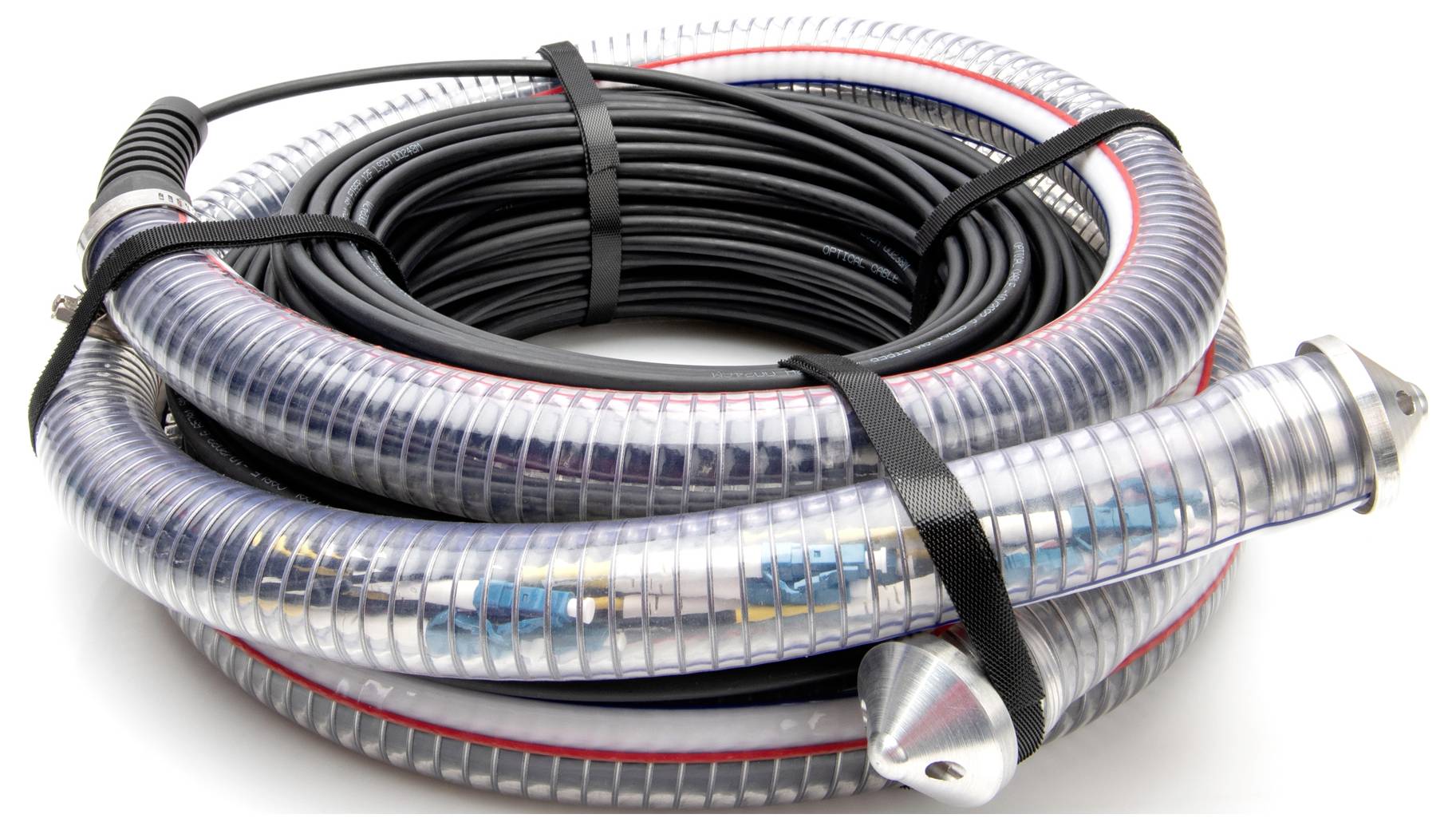 Digitus DK-2A338U030BK-BBB Glasfaser LWL Anschlusskabel 30m Schwarz [8x LC/UPC-Stecker - 8x LC/UPC-Stecker] 9/125 µ Singlemode OS2
