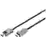 Digitus HDMI Anschlusskabel HDMI-A Stecker, DisplayPort Stecker 1.8m Schwarz DB-340202-018-S DisplayPort 1.2, doppelt geschirmt