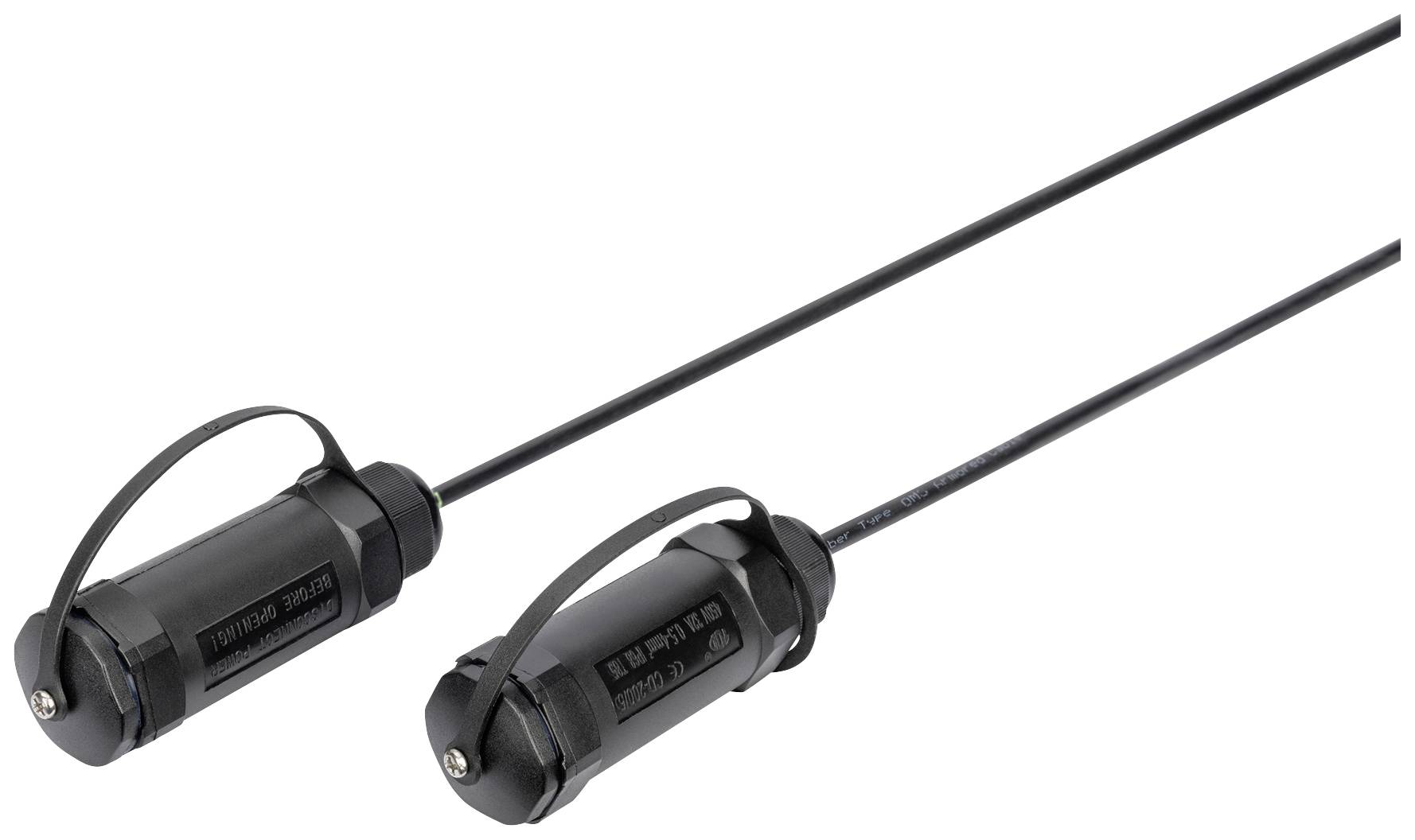 Digitus HDMI Anschlusskabel HDMI-A Stecker 15 m Schwarz AK-330130-150-S vergoldete Steckkontakte, abriebfest, doppelt geschirmt, Einzelschirm