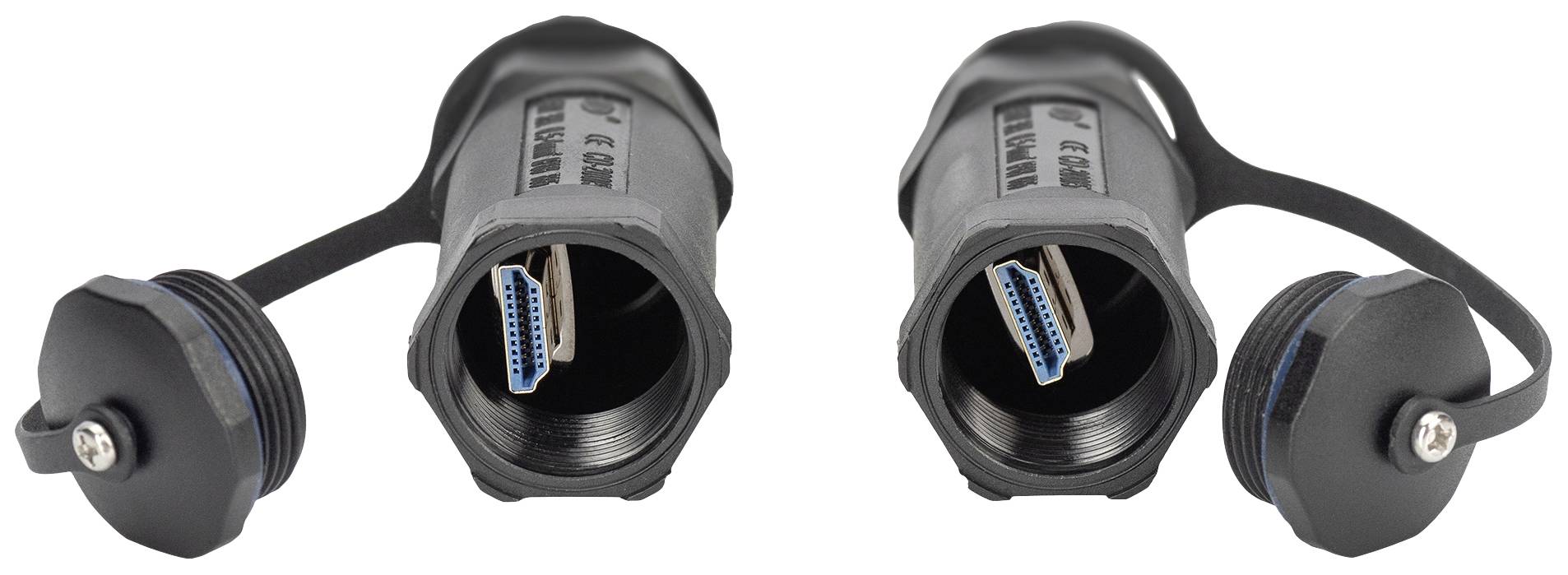 Digitus HDMI Anschlusskabel HDMI-A Stecker 15 m Schwarz AK-330130-150-S vergoldete Steckkontakte, abriebfest, doppelt geschirmt, Einzelschirm