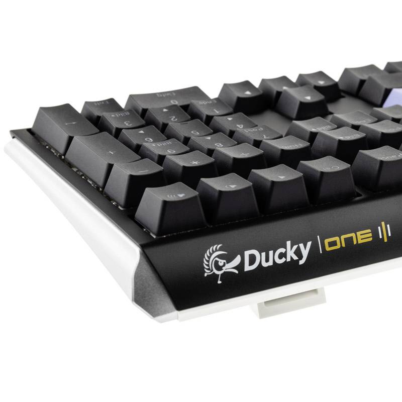 Ducky One 3 Classic USB Gaming-Tastatur Deutsch, QWERTZ Schwarz, Weiß