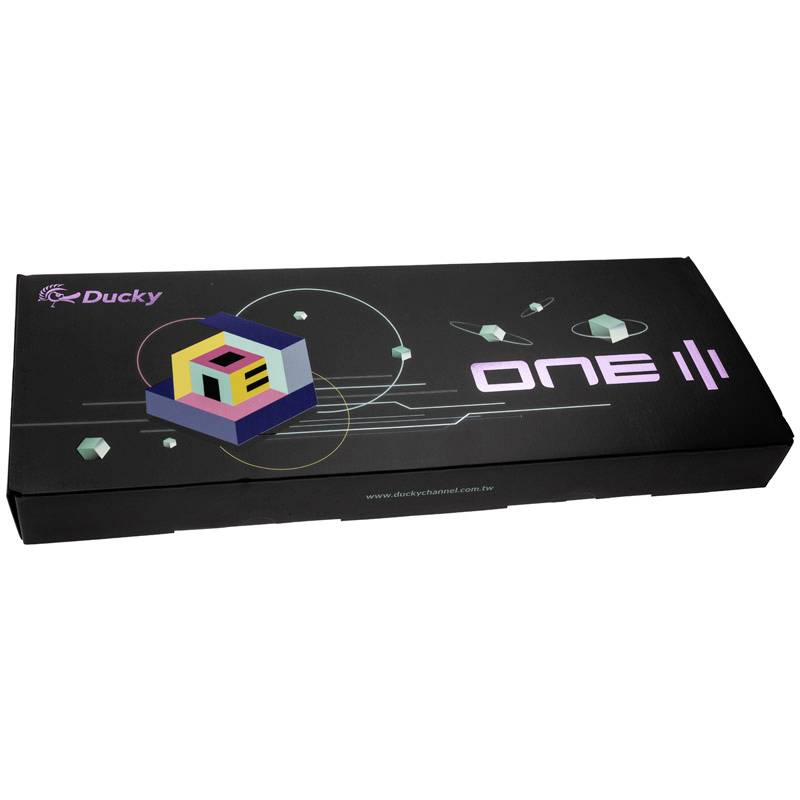 Ducky One 3 Classic USB Gaming-Tastatur Deutsch, QWERTZ Schwarz, Weiß