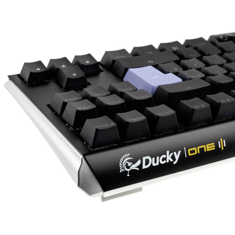 Ducky One 3 Classic USB Gaming-Tastatur Deutsch, QWERTZ Schwarz, Weiß