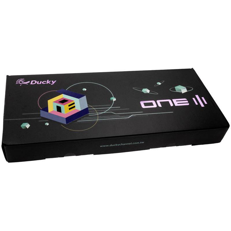 Ducky One 3 Classic USB Gaming-Tastatur Deutsch, QWERTZ Schwarz, Weiß