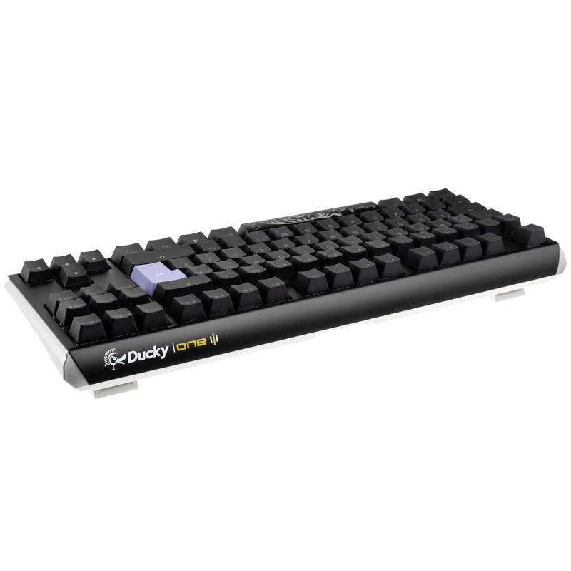 Ducky One 3 Classic USB Gaming-Tastatur Deutsch, QWERTZ Schwarz, Weiß