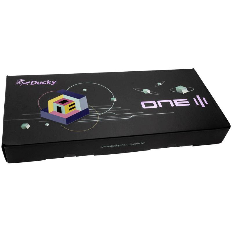 Ducky One 3 Classic USB Gaming-Tastatur Deutsch, QWERTZ Schwarz, Weiß