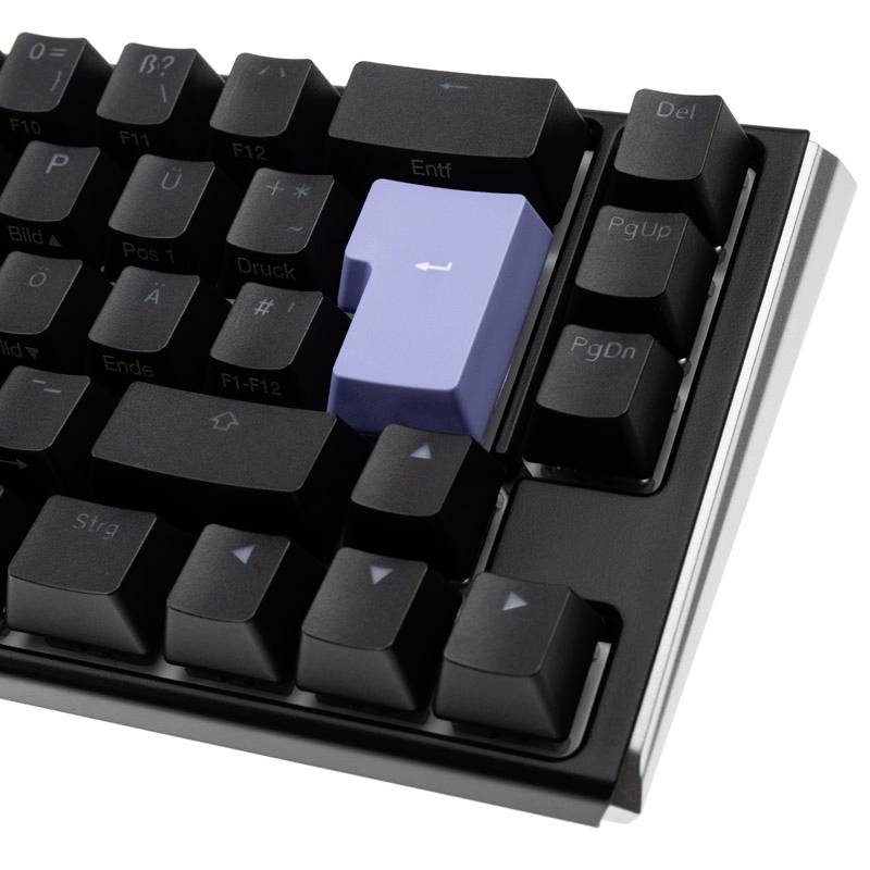 Ducky One 3 Classic USB Gaming-Tastatur Deutsch, QWERTZ Schwarz, Weiß Switch: Blue