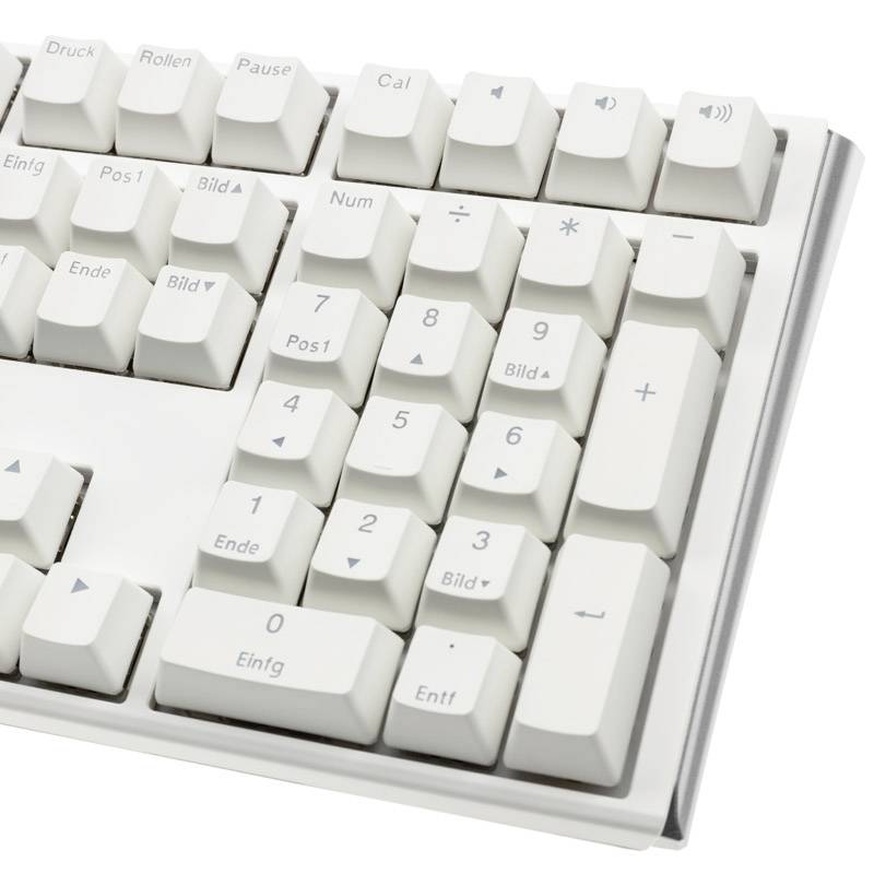 Ducky One 3 Classic Pure USB Tastatur, Gaming-Tastatur Deutsch, QWERTZ Weiß Switch: Brown