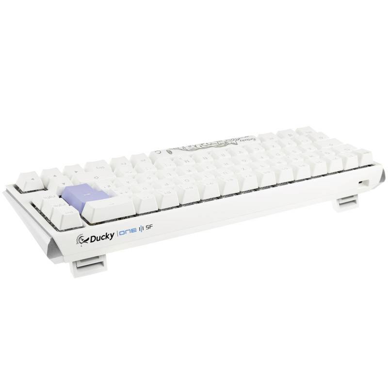 Ducky One 3 Classic USB Tastatur, Gaming-Tastatur Deutsch, QWERTZ Weiß