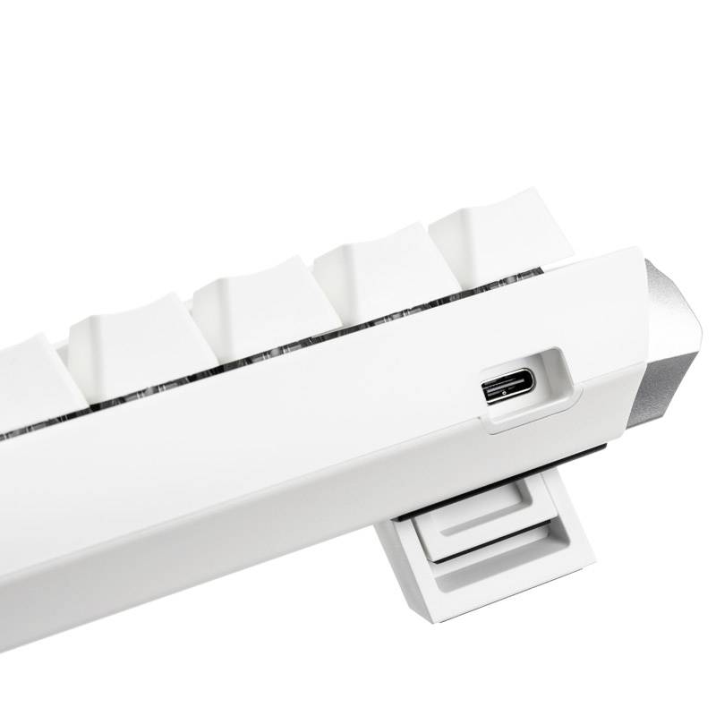 Ducky One 3 Classic USB Tastatur, Gaming-Tastatur Deutsch, QWERTZ Weiß