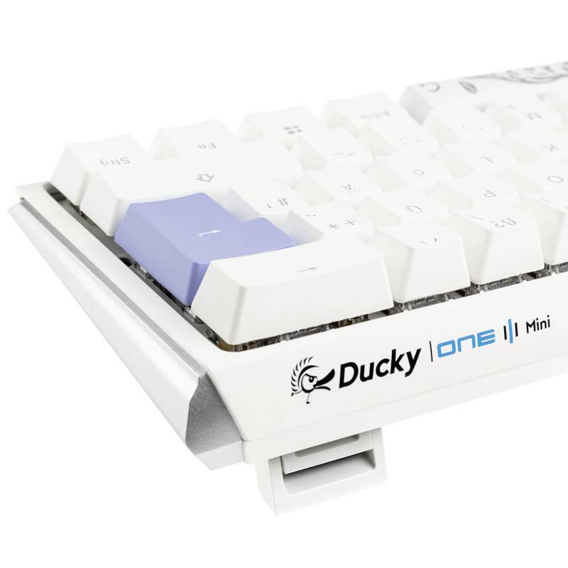Ducky One 3 Classic USB Tastatur, Gaming-Tastatur Deutsch, QWERTZ Weiß