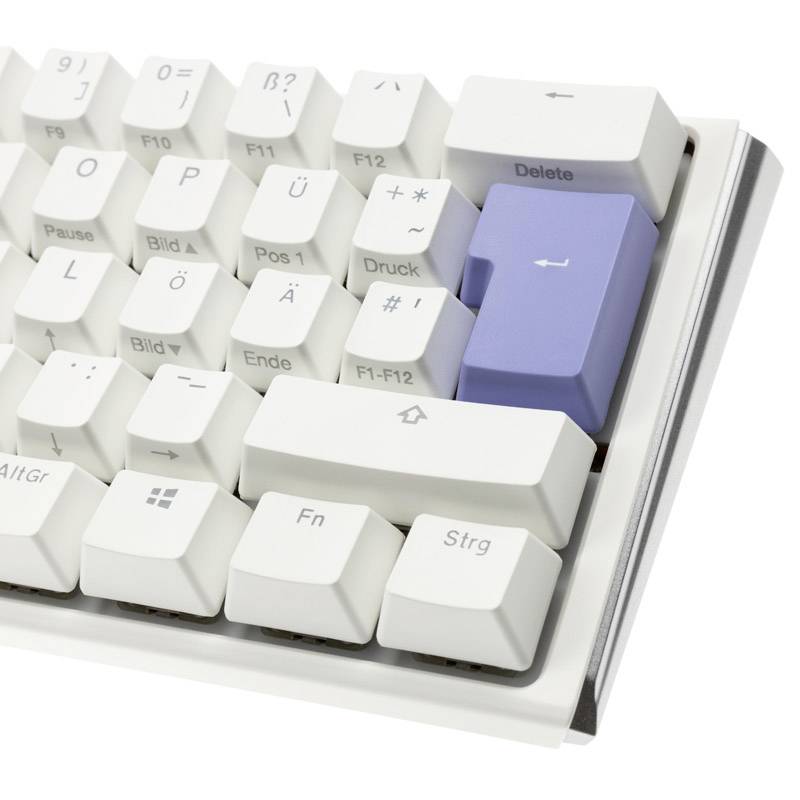 Ducky One 3 Classic Pure USB Gaming-Tastatur Deutsch, QWERTZ Weiß