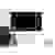 Manhattan 153713 DisplayPort Adapter [1x HDMI-Buchse - 1x DisplayPort Stecker] Schwarz 15 cm