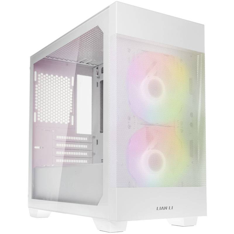 Lian Li LANCOOL 205M Micro-Tower Gehäuse, Gaming-Gehäuse Weiß