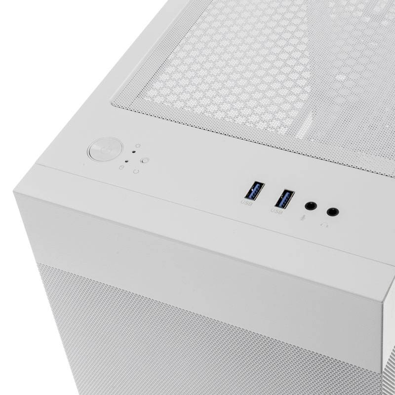 Lian Li LANCOOL 205M Micro-Tower Gehäuse, Gaming-Gehäuse Weiß