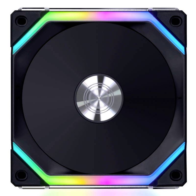 Lian Li UNI FAN SL120 V2 PC-Gehäuse-Lüfter Schwarz (B x H x T) 120 x 120 x 28 mm