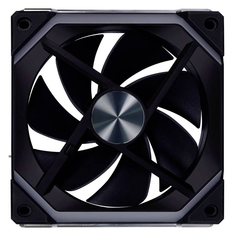 Lian Li UNI FAN SL120 V2 PC-Gehäuse-Lüfter Schwarz (B x H x T) 120 x 120 x 28 mm