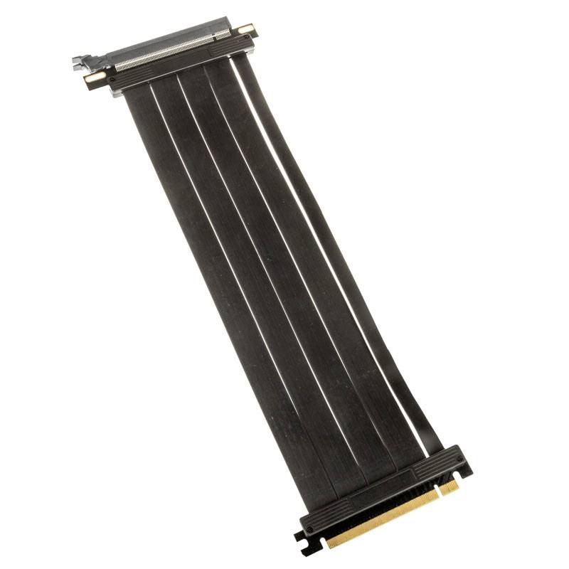 Kolink PCIe Riser Kabel PCIe x16 Stecker, PCIe x16 Buchse 0.30 m Schwarz Buchse 180° gewinkelt PGW-
