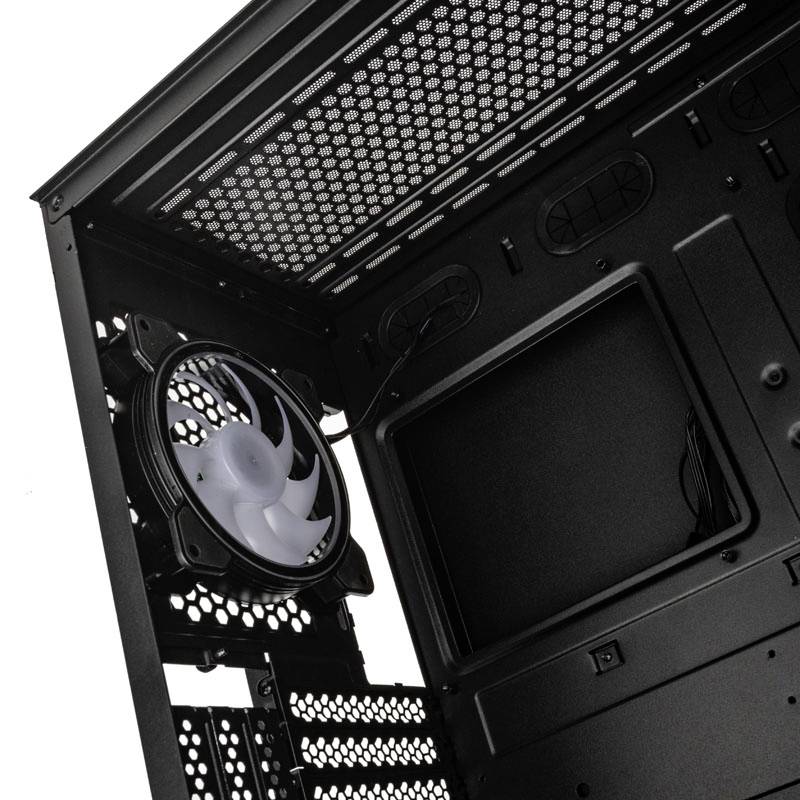 Kolink Citadel Mesh ATX Midi-Tower Gehäuse, Gaming-Gehäuse Schwarz