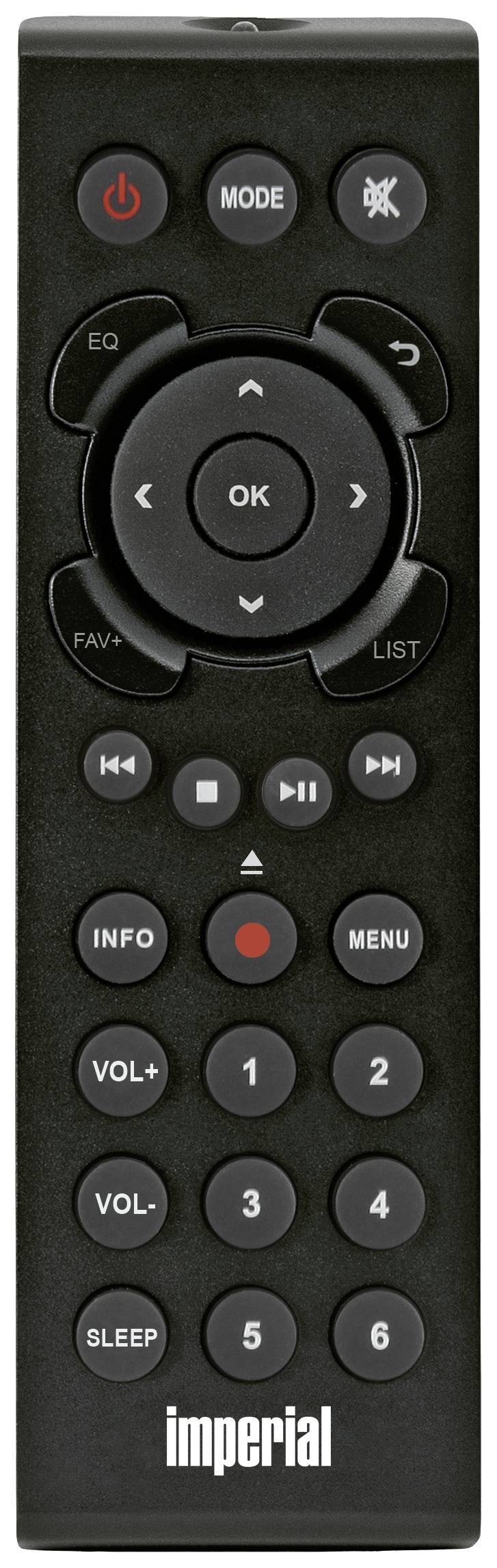 Imperial DABMAN i560 CD Stereo Receiver 2x30 W Schwarz CD-Player, DAB+, Bluetooth®, USB, WLAN