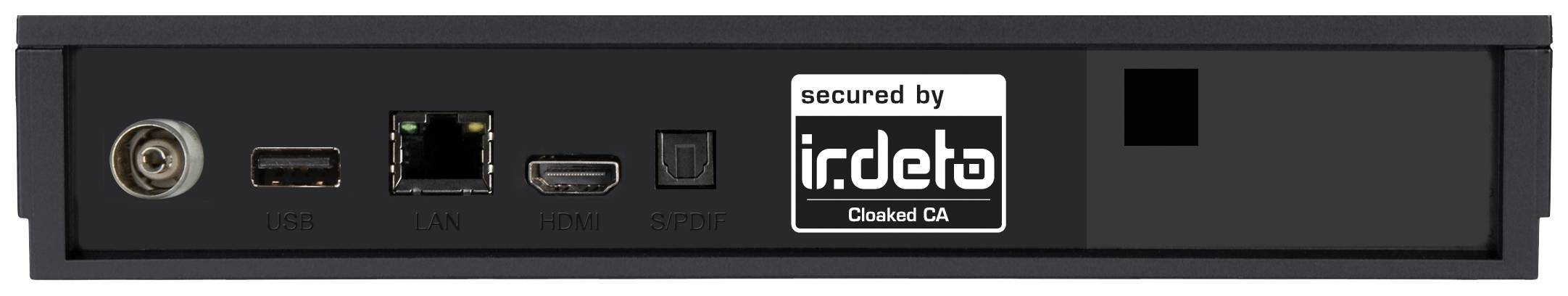 Telestar digiHD TT 6 IR DVB-C & DVB-T2 Kombo-Receiver Kartenleser, inklusive freenet TV, Ethernet-Anschluss Anzahl Tuner: 1