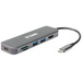D-Link DUB-2327 6 Port USB-C® (USB 3.2 Gen 2) Multiport Hub Anthrazit
