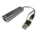 D-Link DUB-2332 4 Port USB-Kombi-Hub Anthrazit