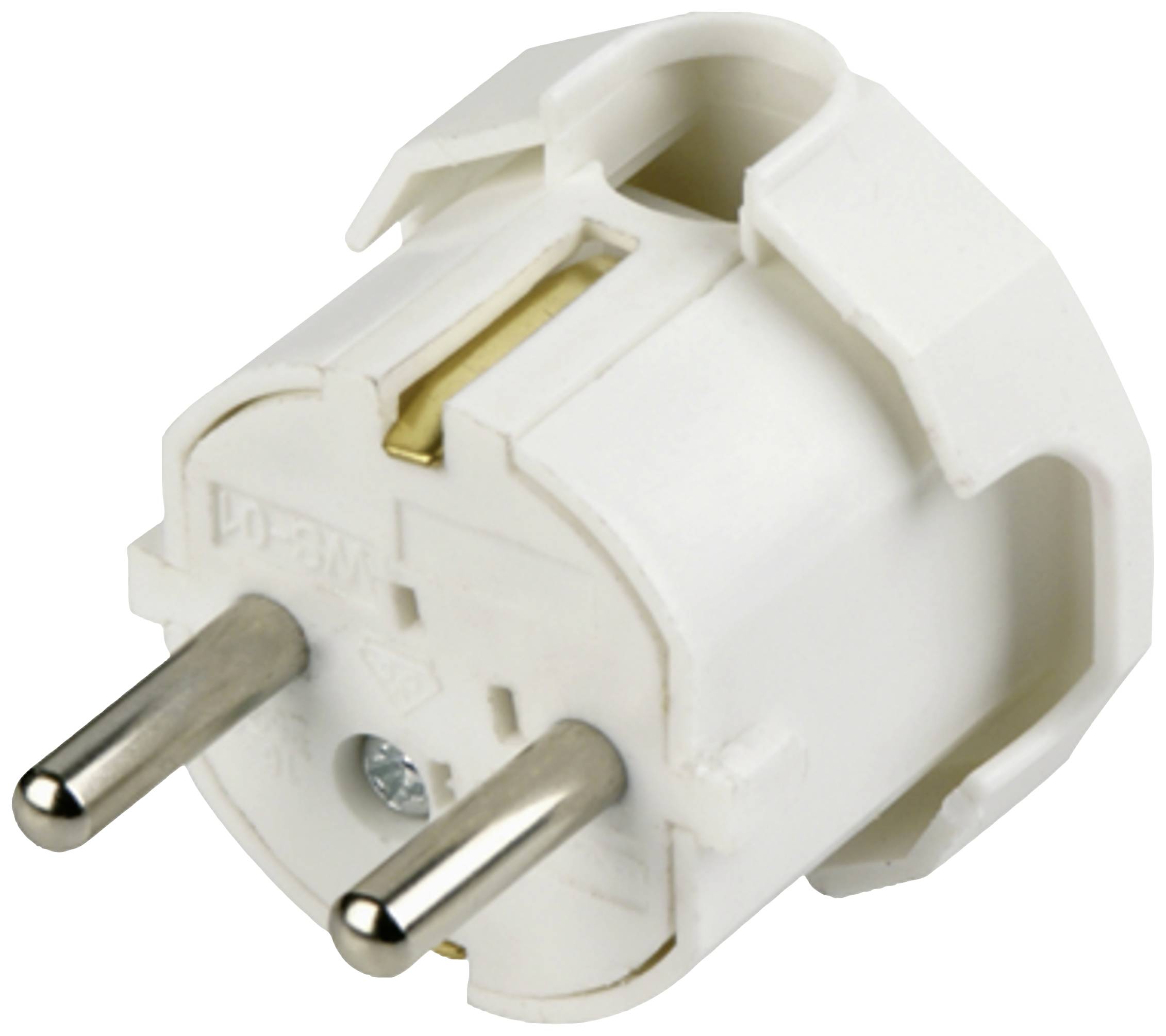 REV 0512040777 Schutzkontakt-Winkelstecker Kunststoff 250V Weiß IP20