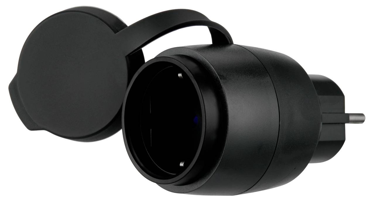 REV Funkschalt-Set IP44 Mini2+1sw 0085600503 Funk-Steckdosen-Set 3teilig Außenbereich 3680W