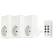 REV Funkschalt-Set Standard 3+1 ws 00834514 Funk-Steckdosen-Set 4teilig Innenbereich 1000W REV Funkschalt-Set Standard 3+1 ws 00834514 Funk-Steckdosen-Set 4teilig Innenbereich 1000W