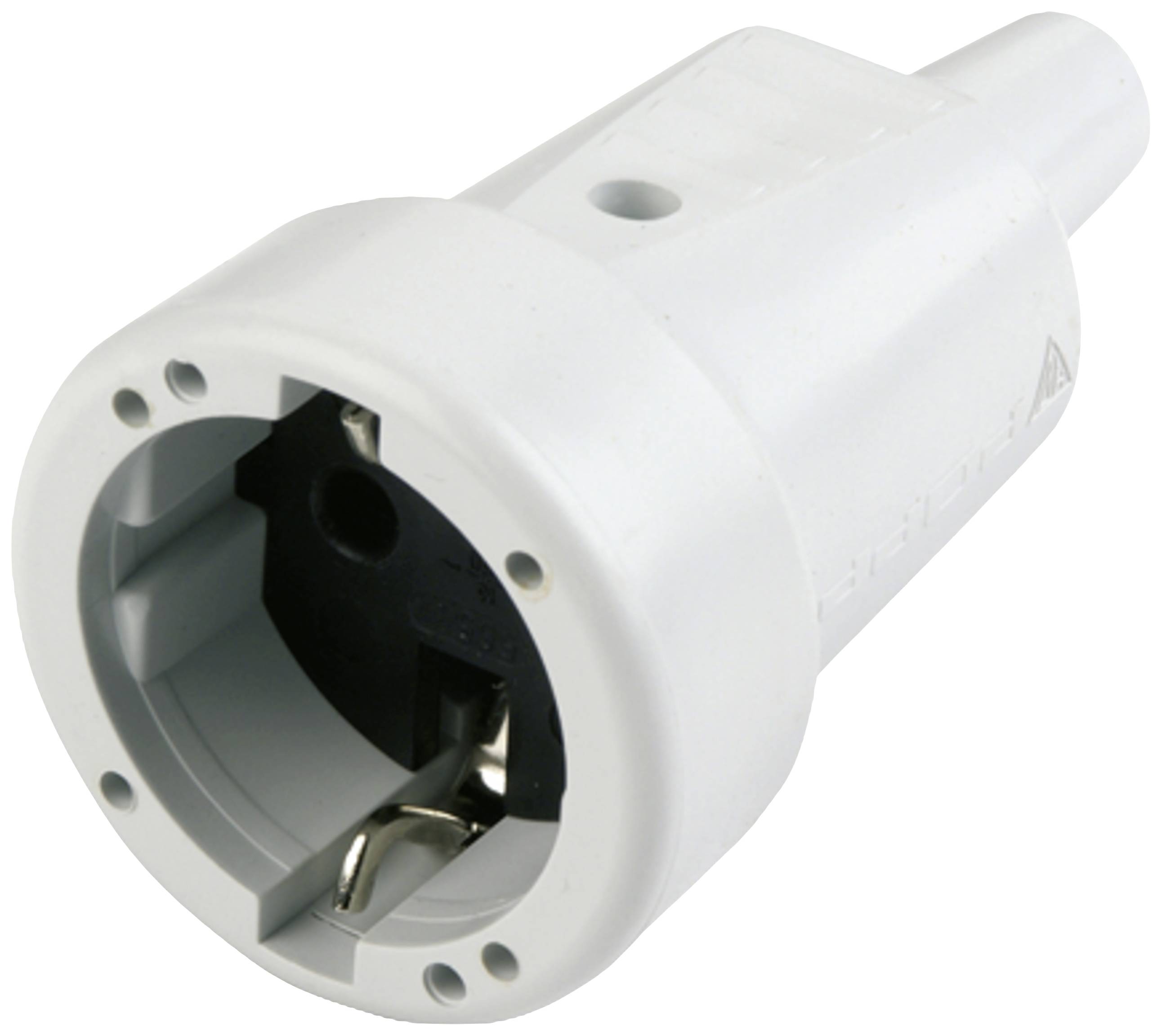 REV 0512130777 Schutzkontaktkupplung PVC 250V Grau IP20