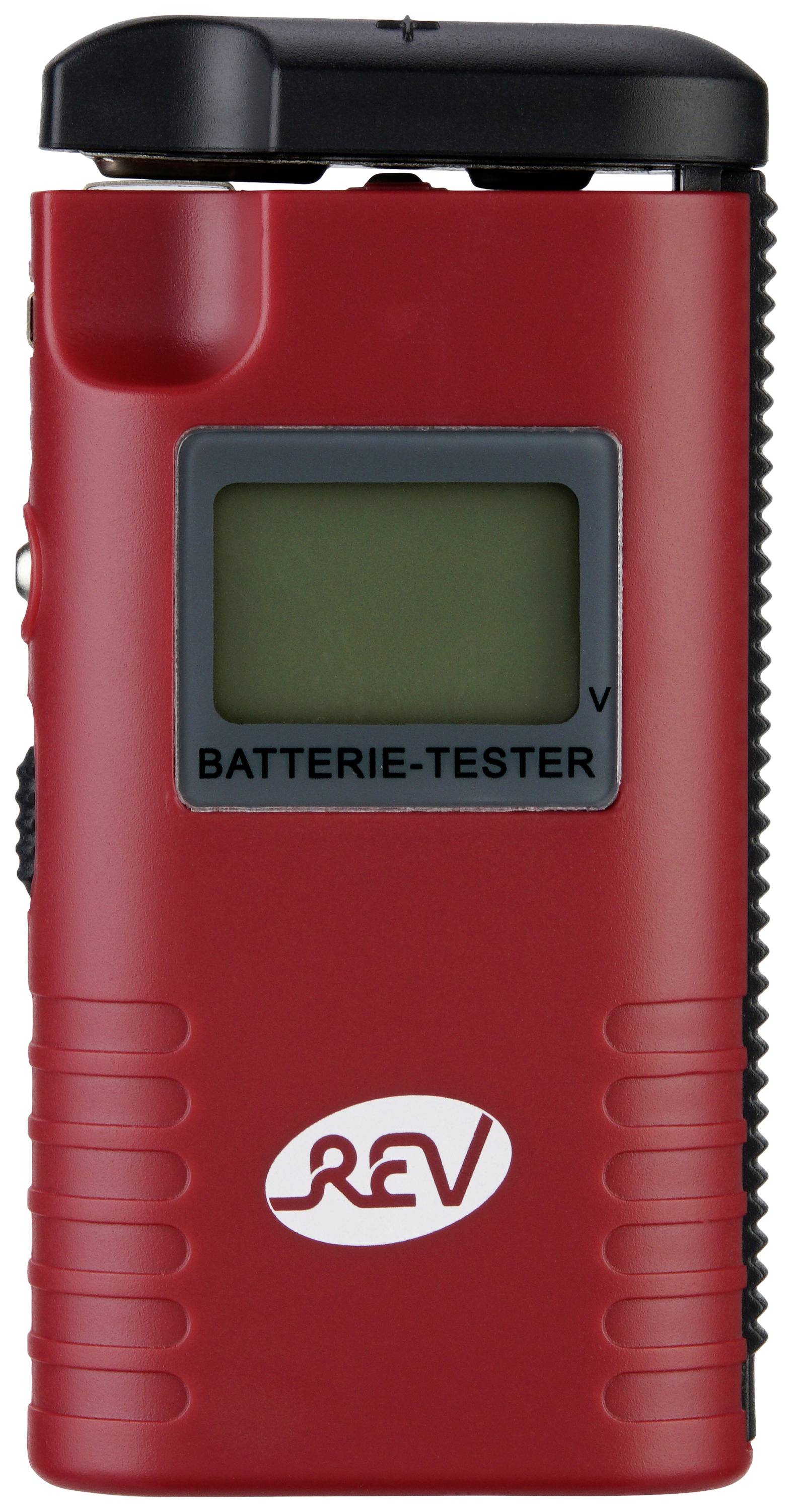 REV Batterietester Batterie Tester digital sw/rt Akku, Batterie 0037329012