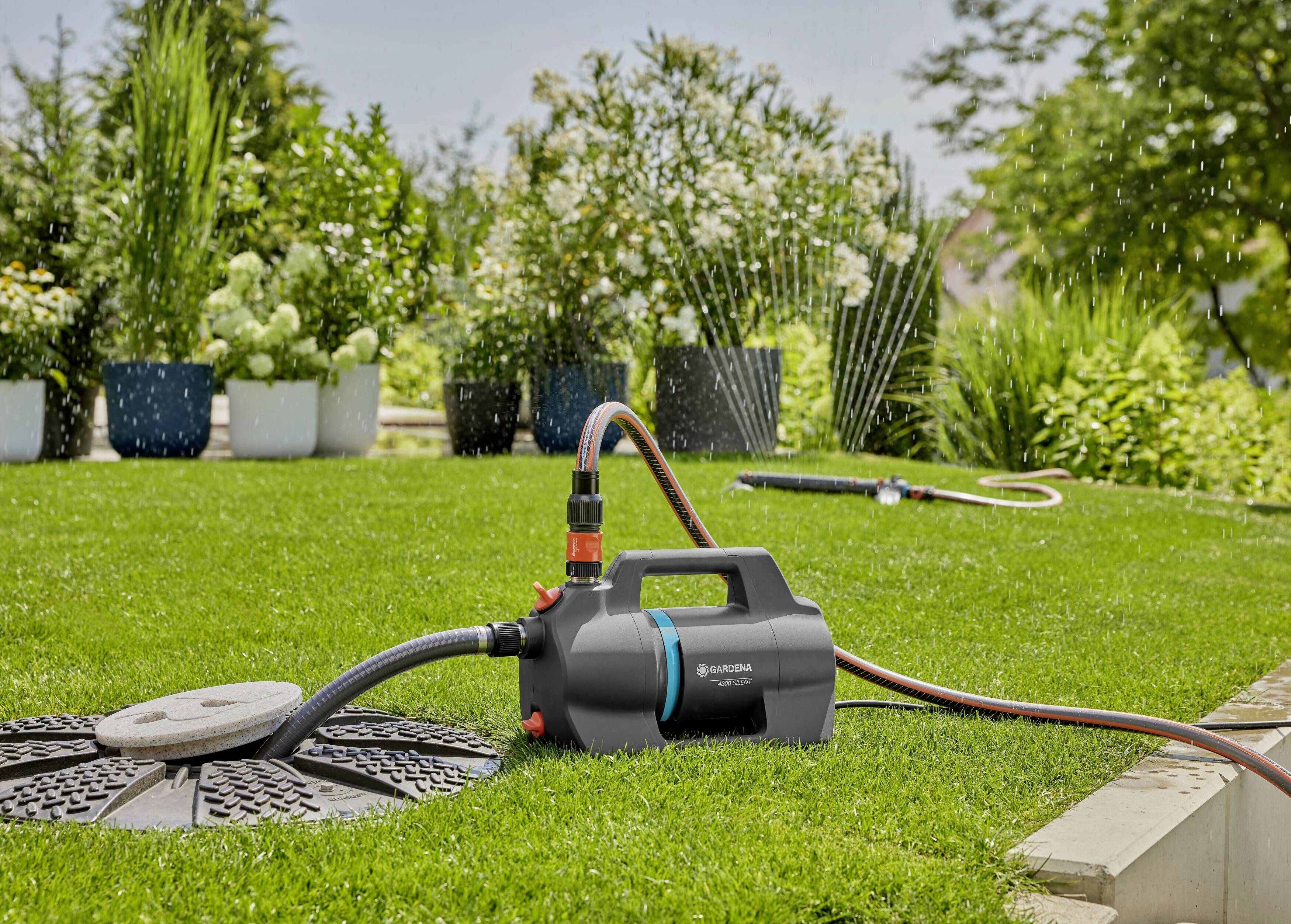 GARDENA 4300 Silent Gartenpumpe 4300 l/h 43 m