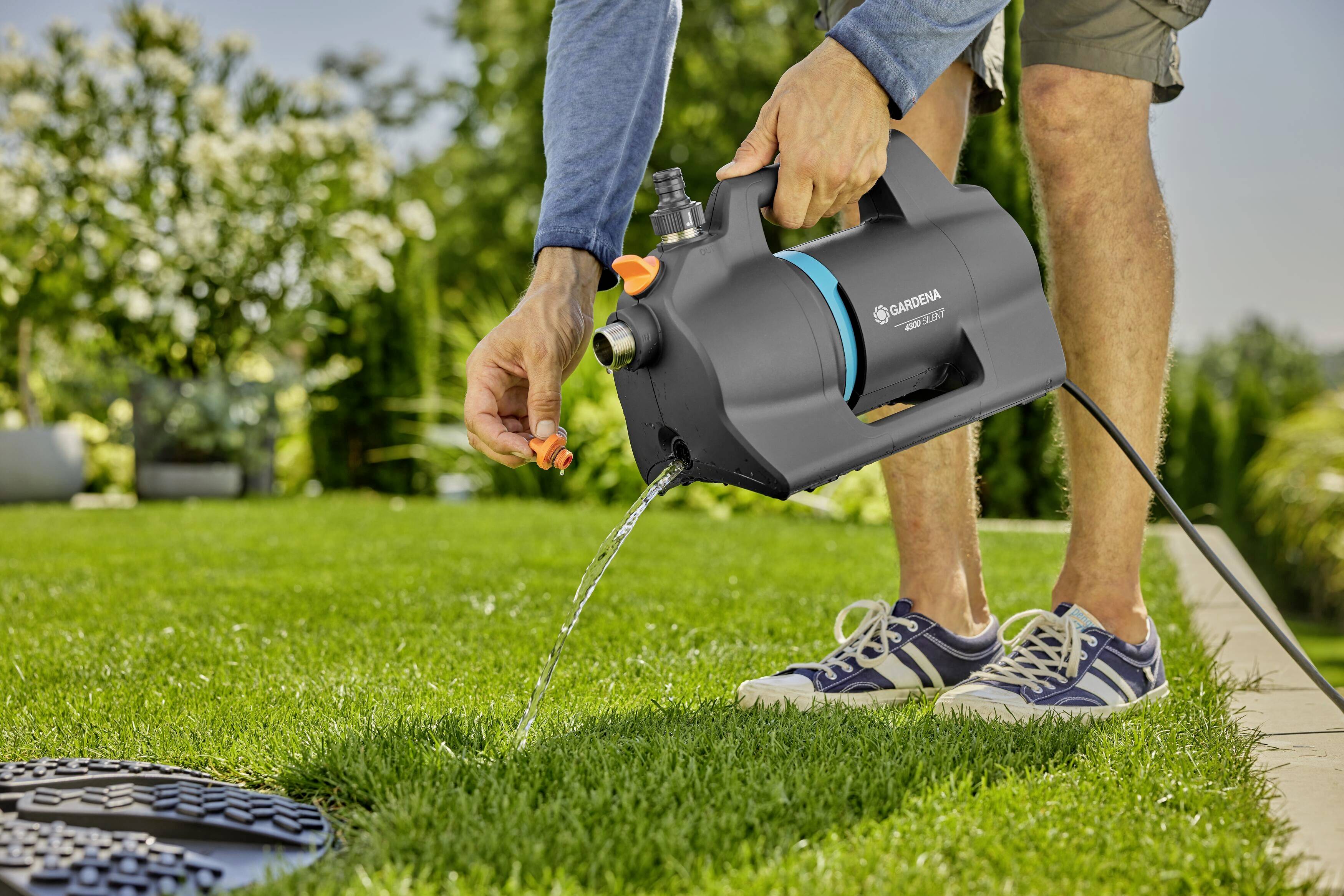 GARDENA 4300 Silent Gartenpumpe 4300 l/h 43m