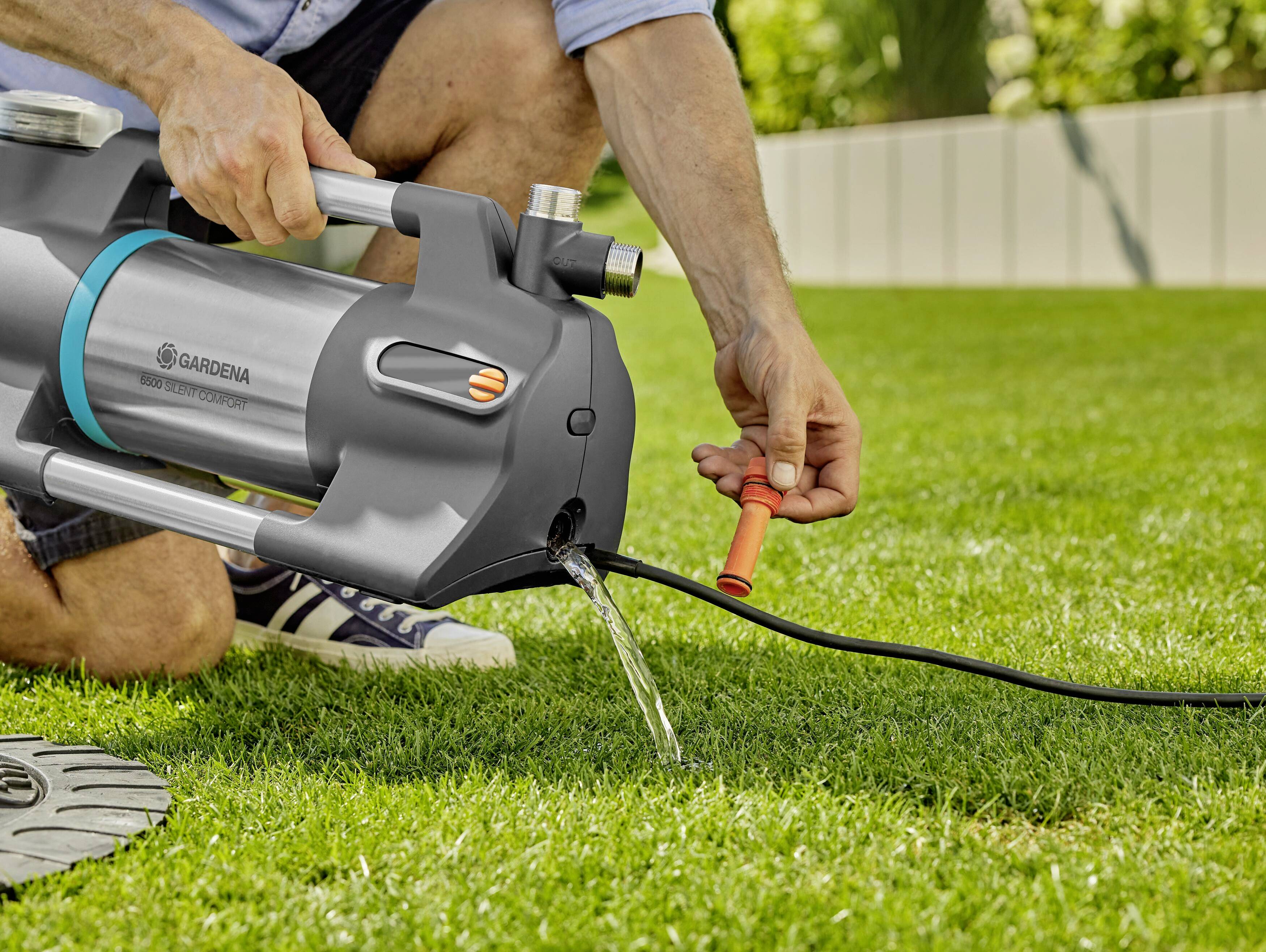 GARDENA 6500 SilentComfort Gartenpumpe 6500 l/h 60m