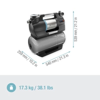 GARDENA 09067-61 Hauswasserwerk 5600 SilentComfort 230V 5600 l/h GARDENA 09067-61 Hauswasserwerk 5600 SilentComfort 230V 5600 l/h