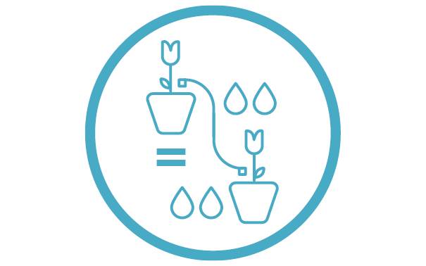 GARDENA Micro-Drip System Reihentropfer 4,6mm (3/16") 13302-20