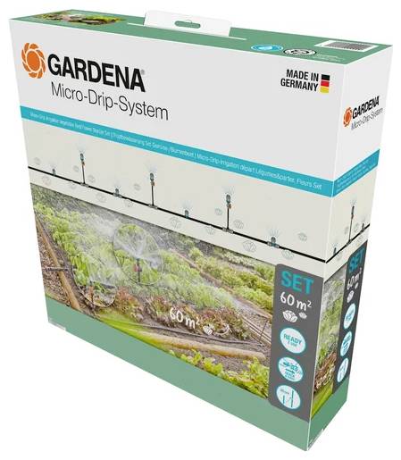 GARDENA Micro-Drip System Bewässerungs-Komplettset 13mm (1/2") Ø 13450-20