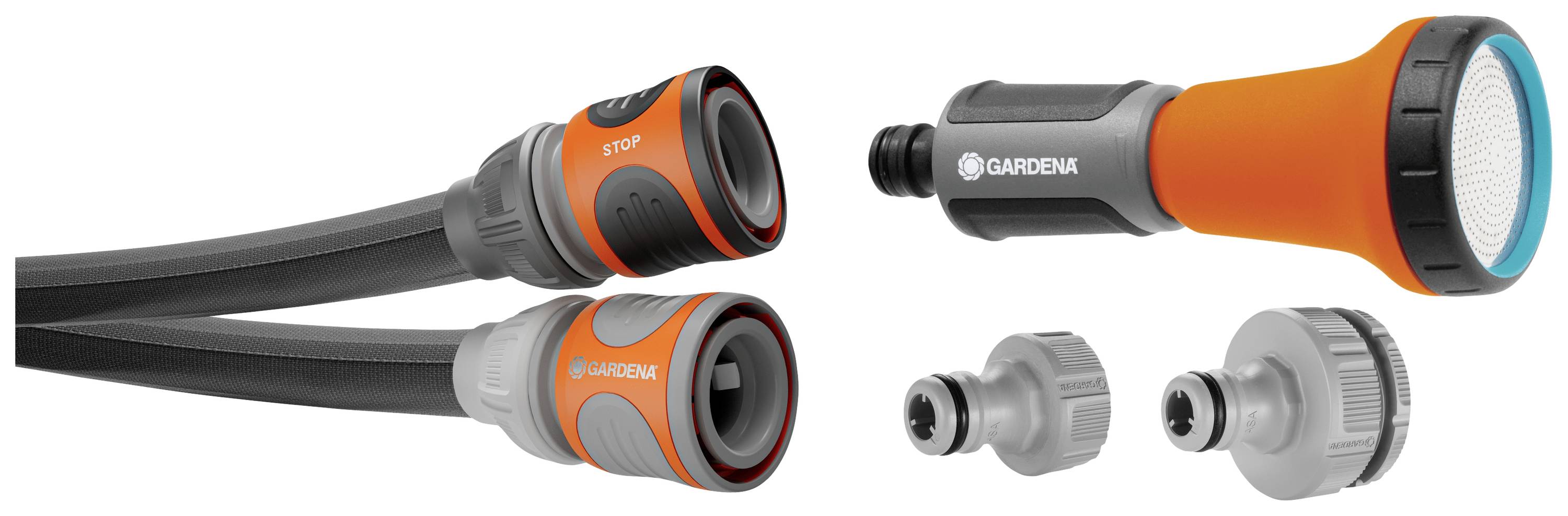 GARDENA Liano™ Life 18441-20 10 m 1/2 Zoll 1 St. Textilschlauch-Set